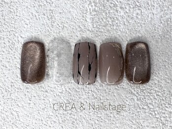クレア アンド ネイルステージ(CREA＆Nail Stage)/定額6500円