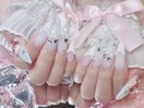 【Akari】ガーリーネイル