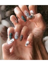 カバー(COVER)/手描きアートデザイン