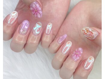 プトゥプトゥ(ptu ptu)/【パラジェル】ぶっくりフラワー