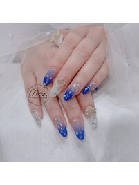 クリスマスネイル