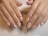 【自爪育成 NAIL PLEX込み♪】ハンドワンカラーorラメグラ　¥8400→¥6200