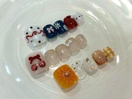 【フットネイル】定額デザイン