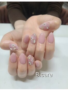 ビーケア 自由が丘店(B.care)の写真/SNSで話題の「ちゅるん」質感。肌馴染み抜群の韓国風カラーで、ワンランク上の上品な艶感を演出。