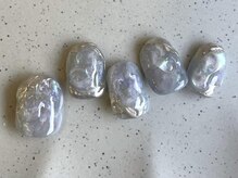 アイネイルズ 池袋店(I-nails)/うるうるブルーネイル