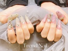 トレンドネイルスタジオ(Trend Nail Studio)/お勧めの長さだし+2本埋め尽くし