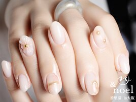 ニュアンス ぷっくりフラワー