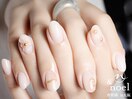ニュアンス ぷっくりフラワー