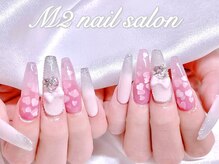 エムズ ネイルサロン(M2)/ハートホロガーリーネイル