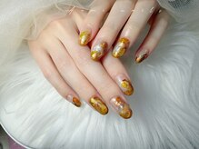 アユミネイル 川崎(Aumi nail)/肌色綺麗に見せるニュアンス！