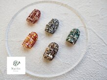 ネイリット 銀座(Nailit)/３Dもこもこツイードネイル