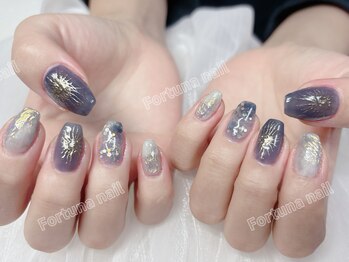 フォルトゥーナ 神田(Fortuna)/ニュアンス定額ネイル