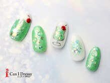 キャンアイドレッシー ヨコハマ元町店(Can I Dressy)/クリームソーダ/ホログラム/水滴