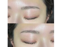 アイブロウ眉毛サロンUNIBROW 大久保駅前店【眉毛×眉毛パーマ×アイブロウ×まゆげ】の雰囲気（アーチ眉★ハリウッドブロウリフト[まゆげ/眉毛/学割U24]）
