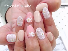 【ガーリーネイル】