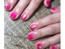 爪屋べっぴん堂/ピンクグラデ