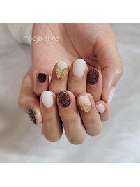 蝶々とブラウンフラッシュ