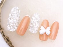 ネイルサロンフォーユー(for u)/ツイードネイル¥8980