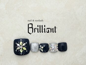 ネイルアンドまつげエクステのお店 ブリリアント 草加(Brilliant)/Foot 　定額11000円コース