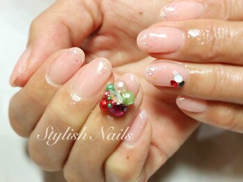 スタイリッシュネイルズ(Stylish Nails)/クリスマスBIGパーツデザイン