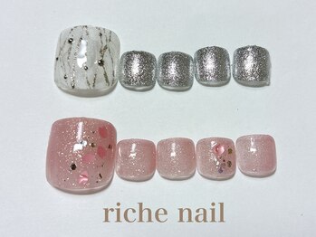リッシュネイル 新百合ヶ丘店(riche nail)/Foot定額コース