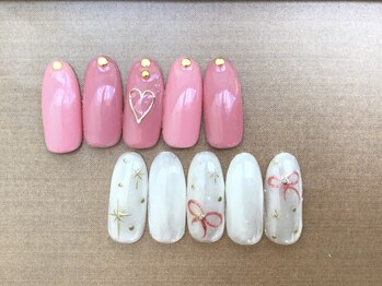【トレンド】ハートネイル