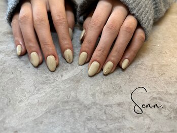 セン(Senn.)/ワンカラー+pointart