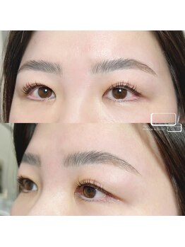 キュアバイアニーアンドジーノ(Qa by Annie&Gino)/眉毛スタイリング×眉毛パーマ