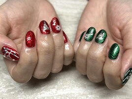 クリスマスネイル♪