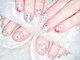アルスネイル(Ars nail)の写真/フットバス付き★足先を華やかにして気分UP↑家事やお仕事などでハンドは出来ない…という方にもおすすめ♪