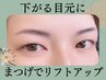 パリジェンヌラッシュリフト／ブラックケラチンTR付 ￥6600→5800