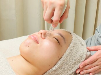 フェイエール鍼灸院 ラスィーヌ(fier鍼灸院 racine)/毛穴ケア、吸引で肌質改善！