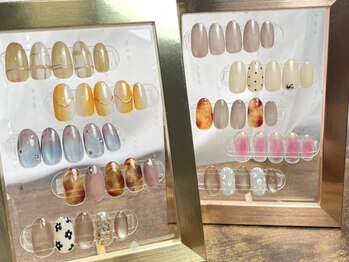 ペアネイル(pearnail)の写真/【カラー変更OK♪】豊富なカラーと定額デザインからあなたのお気に入りがきっと見つかる＊初めての方にも◎
