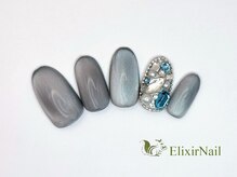 エリクサーネイル 西武新宿(Elixir Nail)/定額a シンプル/クーポン使用