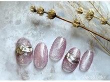 ヴィガー アンド ルックス 白金 目黒(Vigor&Looks)/ピンク マグ ミラーアート