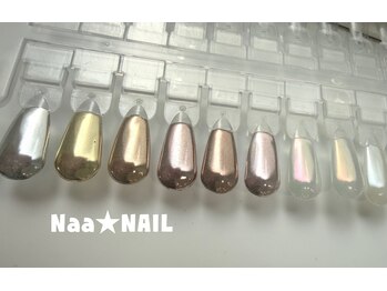 ナァネイル(Naa★NAIL)/ミラーネイル