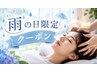 【雨の日限定】気圧による頭の重だるさに♪頭スッキリヘッドスパ (45分)