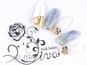 ネイルサロン ディーバ ギンザ(Nail salon Diva GINZA)/ブルーマーブル