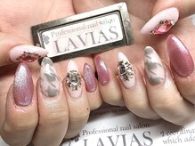 プロフェッショナル ネイルサロン ラヴィアス(LAVIAS)/【スカルプ】10本アートし放題