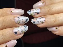 ネイルサロン プール ヴー(Nail Salon Pour Vous)/【定額】フラワーネイル