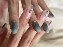 アイネイルズ 天神今泉店(I-nails)/アシメニュアンスネイル