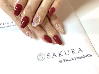 ネイルサロン サクラ(SAKURA)/キラキラネイル☆