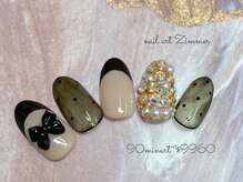 ネイルアート ジマー/90minart コース¥9960