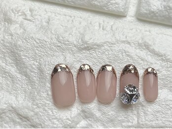 プロモート 岡山城下店(Promote)/ガラスフレンチ×Vカット 岡山