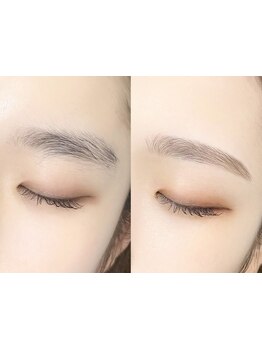 アイブロウメニューがあるサロン