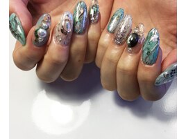 ターコイズ×ニュアンス