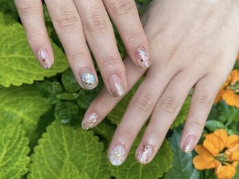 オーロラ アメ村店(AURORA)/ニュアンスネイル