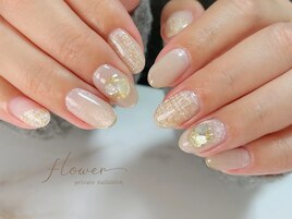 ツイード＆シェルネイル