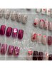 【ハートデザインnail】かわいいがいっぱい¥6,600/7,700/8,800
