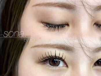 ソナ バイ イト(sona by itO.)/エクステ束感コーティング仕上げ